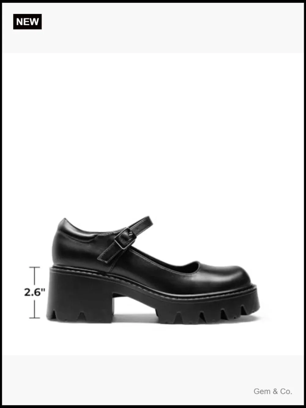 Chunky Platform Mary Jane Pumps Low Heel Round Toe Ankle Strap Dress Shoes
